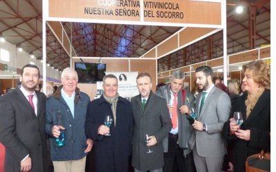 La aceptación de sus vinos y caldos en la X Feria Agroganadera Comarca de Doñana y II Enoberry afianza el posicionamiento de Bodegas del Socorro